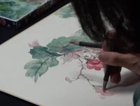 零基础国画入门：小马啸羽没骨花鸟技法精讲课程