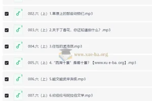 馒头大语文伴读：小学语文六年级（上+下）