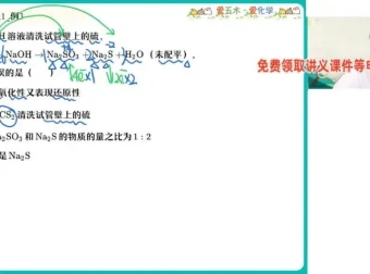 2024林森主讲高一化学寒假冲顶班