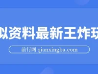 虚拟资料最新王炸玩法：自动闭环成交，小白可操作