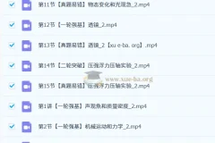 2025初三中考物理：杨萌物理春季上S课程