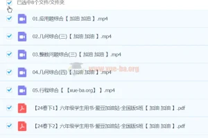 2024春下六年级数学S班：史乐老师课程