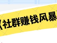 《社群赚钱风暴：揭秘高效社群盈利秘籍》