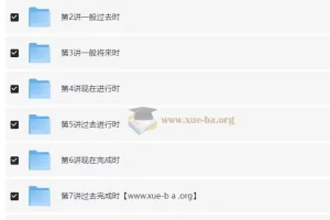 新概念英语重难点语法精讲精练系列：时态语态篇