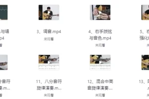 吉他零基础系统教程：从入门到大师级