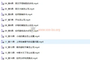 网文写作全解课程：从开篇到签约，带你尽快入门