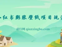 小红书膨胀壁纸项目：女生钟爱的0门槛玩法