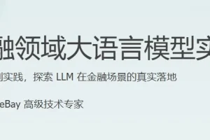 金融领域大语言模型实战课程