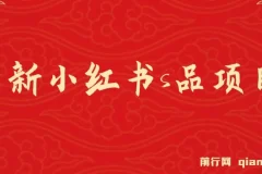 最新小红书情趣用品项目实操课程：日入1 – 4k