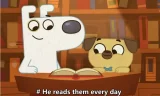 BBC经典英语启蒙动画《狗狗爱读书 Dog Loves Books》：培养儿童阅读兴趣的优质之选