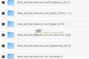 单集播放破百万的BBC英语启蒙科普节目《妮娜和神经元》(1-9季)