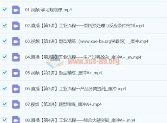 2024高三高考化学康冲寒假班(A+)