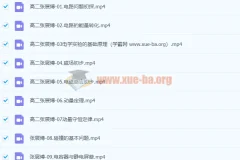 2024高二物理张展博一轮暑假班课程