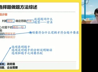 2024高考政治朱法垚全程班：经济、政治、哲学专题精讲课程