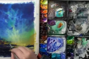 零基础水彩风景绘画54课：从入门到精通系统教程