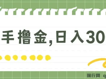快手撸金项目：可矩阵操作实现日入300+
