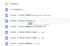 杨雪2026高三高考生物一轮尖端提升暑假班课程