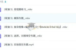 王秋枫2023春初二生物春季目标A+课程（人教版通用）