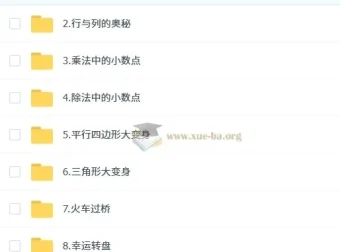 2025 小学数学五年级（秋上·人教版·A+）数学培训班资源