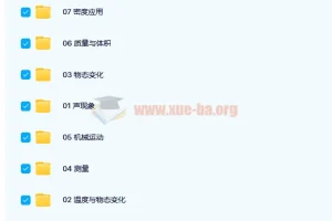 杜春雨2021暑期初二物理目标A+班10讲（含讲义）