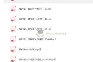 幼小衔接我的第一本系列资源