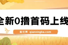 全新0撸广告平台上线：单广告收益3元，市场空白待抢占