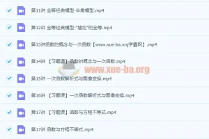 许润博初二数学创新班（三季度-全国版-S加）【完结】