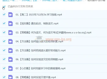 金亦姗 2024 高中高二语文（上学期）规划服务与知识视频