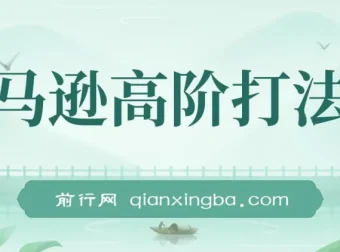 亚马逊高阶打法14节视频课：涵盖选品、广告等策略
