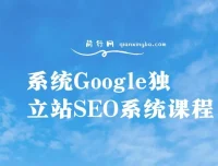 Google独立站SEO系统课程