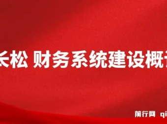 贾长松《财务系统建设概论》课程