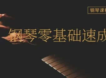成人零基础钢琴速成视频课程