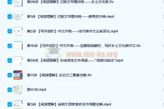 孙清珍初二语文阅读写作目标A+班（2021秋）11讲及讲义