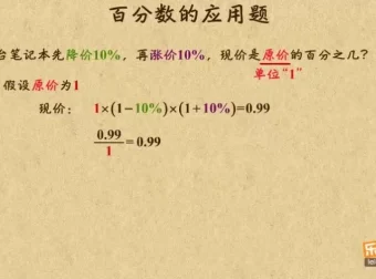 乐乐课堂西师版1-6年级小学数学全套动画课程