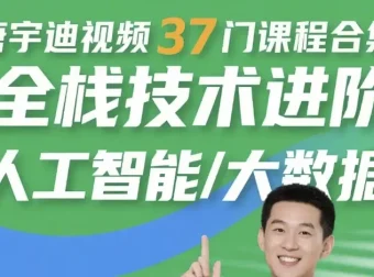 唐宇迪37门全栈技术进阶课程合集：人工智能与大数据