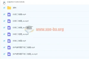 2021八年级地理CX寒假课程（陈剑煜）已完结