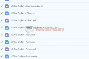 初中英语 Fun English 课程（赵悦）