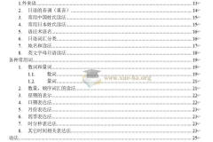日语语法大全整理笔记：118页Word文档