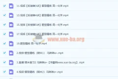 冯琳琳2023高一化学A+尖端寒假班课程