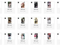 美女街头随拍视频素材集合