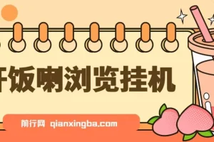 开饭喇浏览挂机：全自动运行的收益辅助脚本