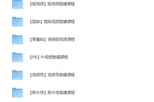 全网最全视频剪辑课程大合集：涵盖各大剪辑软件，从零基础到精通