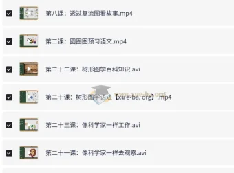 凯叔《孩子需要学会的思维导图课》