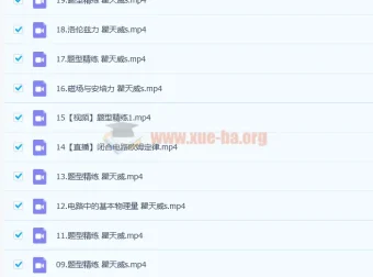 2023高二物理蔺天威s暑假班（19讲更新）