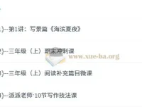 派派阅读：3年级（上）阅读寒假班【1月营】