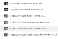 《美女ASMR纯中文助眠第八期：小一熟了吗、贝拉小姐姐、不二丸叽、轩子等作品合集》