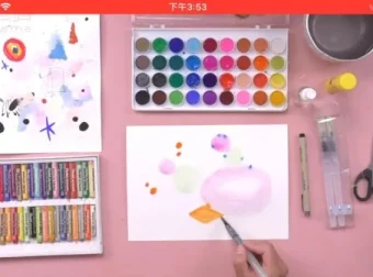 亲子绘画50课+零基础水彩16课：家庭艺术启蒙从入门到创作