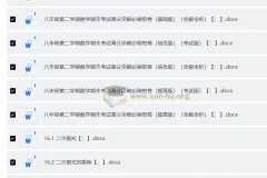 人教版初中数学八年级下册考点题型精讲与精练突破