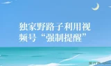 独家野路子：视频号“强制提醒”引流创业粉课程
