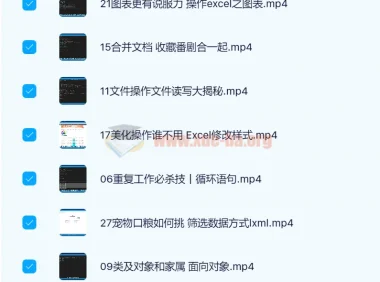Python实战精讲：萌新系统入门课程